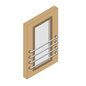 Balustrady portfenter